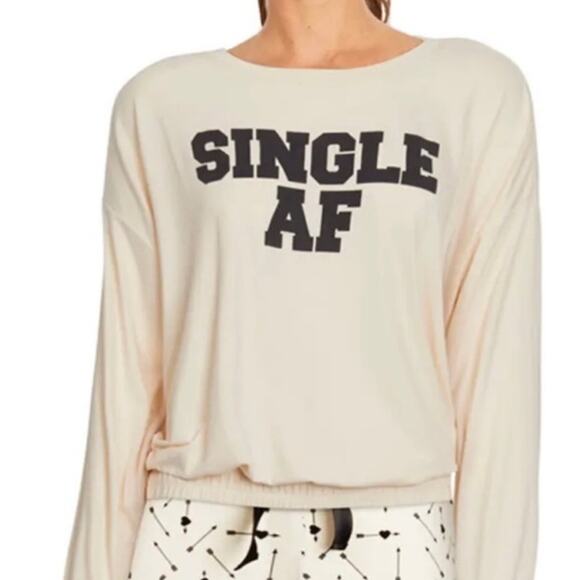 NWT! Wildfox Single AF Pajamas As Seen On Malin Andersson - Picture 3 of 8